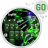 icon GO Keyboard Green Skull Theme 5.0.4