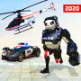 icon Grand Police Robot Transform Simulator