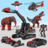 icon Excavator Robot Car Game-Dino 1.8.8
