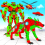 icon Wild Wolf Transforming Eagle Flying Car Robot game