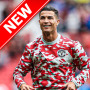 icon Cristiano Ronaldo Manchester United HD Wallpaper 2021