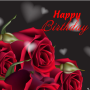 icon Happy Birthday GIFs & Love Roses Sticker