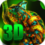 icon Chameleon Color Wallpaper 3D