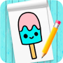 icon How to draw kawaii step by step