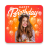 icon Birthday Photo Frame 4.3