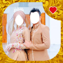 icon Modern Muslim Wedding Couple