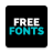 icon Free Fonts 5.0
