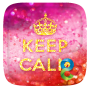 icon keep calm girl GOLauncher EX Theme