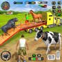 icon Farm Animal Truck Transporter