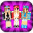 icon Girls Skins for Minecraft PE 3.1.8