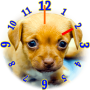 icon Puppies Clock