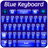 icon Blue Keyboard Gold