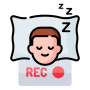 icon Sleep recorder - Sleep talk recorder