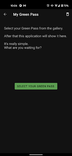 My Green Pass