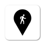 icon Map, Navigation for Pedestrian