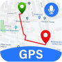 icon GPS Maps, Voice Route Finder & Area Measurement