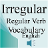 icon Irregular and Regular English 3.0