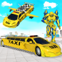 icon Flying Limo Car Taxi Helicopter Car Robot Games