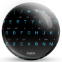 icon Keyboard Theme Flat Black Blue