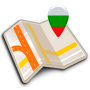 icon Map of Bulgaria offline