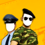 icon Police & Army Photo Montage