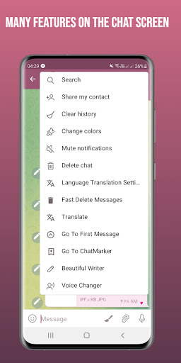 TinaGeram messenger 2021 - plus messenger telegram